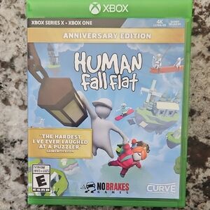 Xbox Human Fall Flat Anniversary Edition - Green Case
